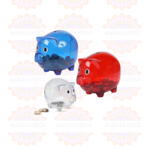 Alcancía de Plástico Cerdito ESC220