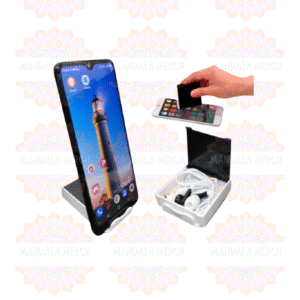 Audífonos con Soporte para Celular + Limpia Pantalla TEC120