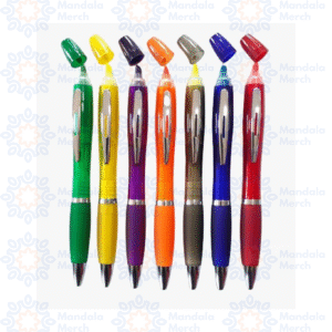 Lapicero Plástico con Resaltador LAP380