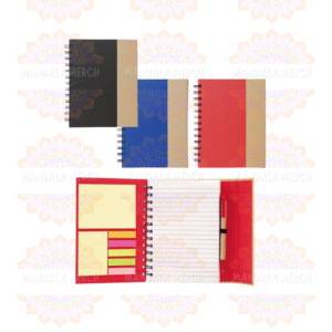 Libreta Anillada con Post It LIB053