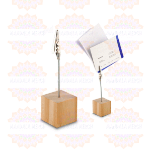 Memo Clip Cubo Bambú ESC030